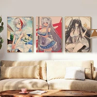 azur lane good quality prints and posters for living room bar decoration vintage decorative painting
