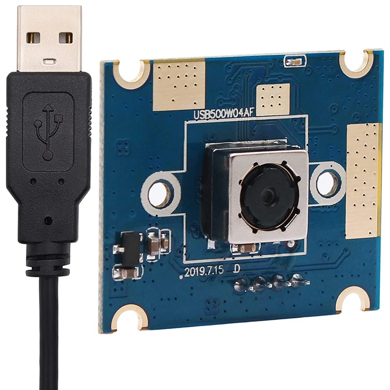 

USB-веб-камера с объективом с автофокусом на 60 градусов, 5 Мп, Full HD 1944P