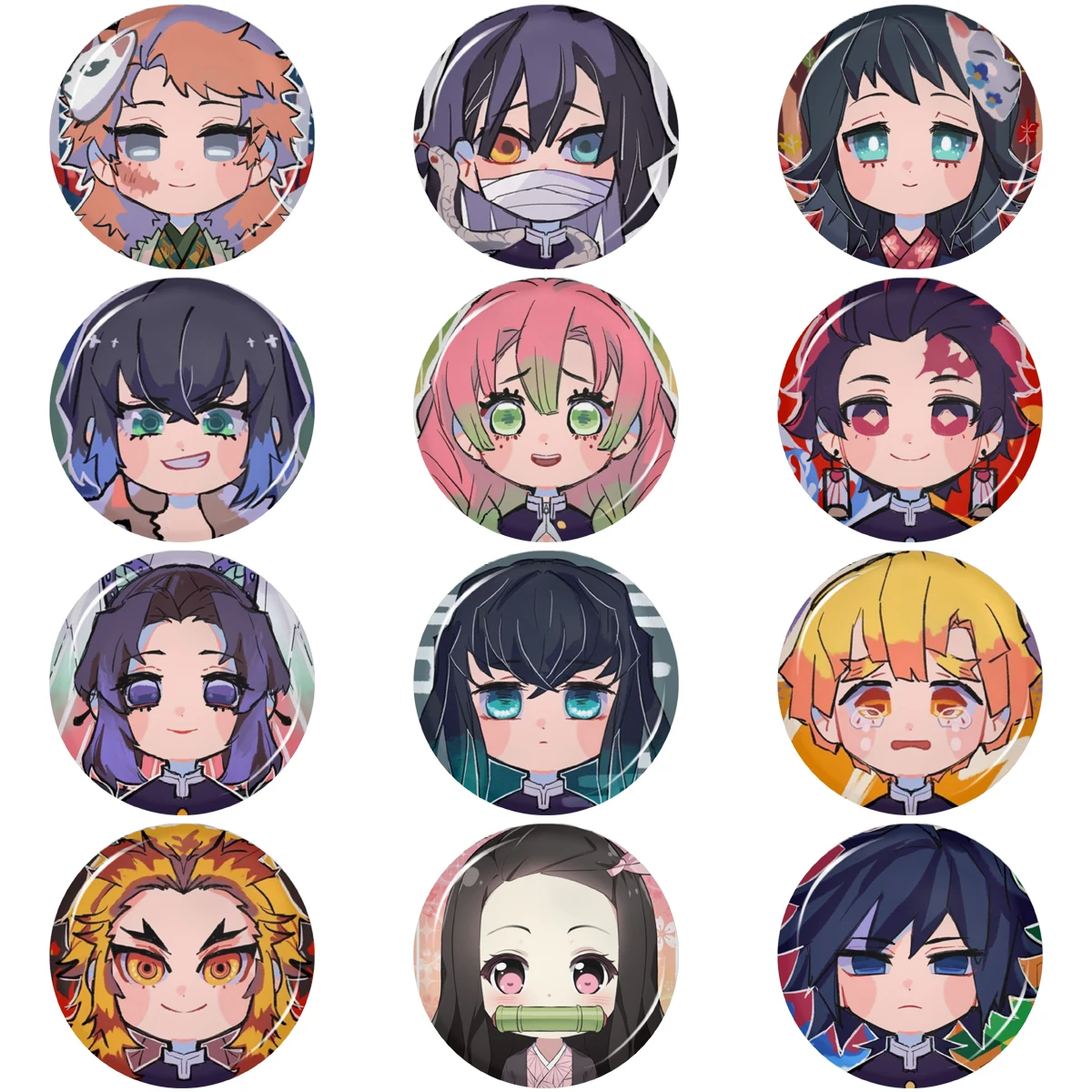 

Брошь на рюкзак для косплея Kamado Tanjirou Nezuko Rengoku Kochou