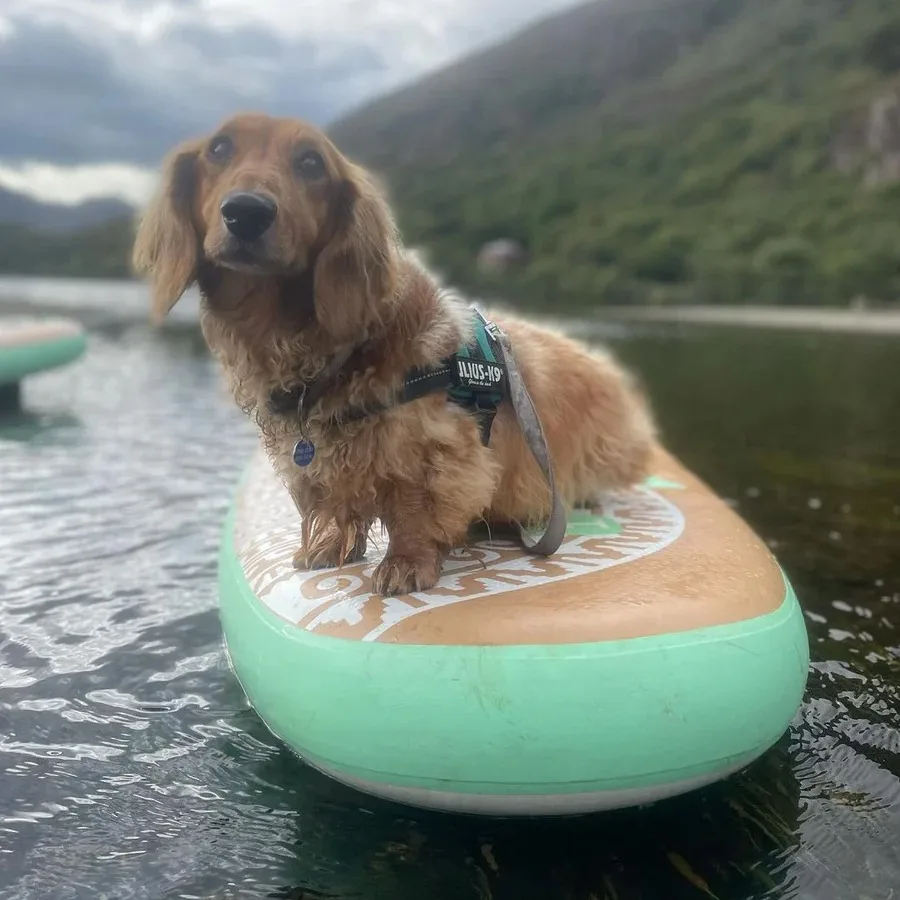 Водонепроницаемая очень широкая надувная доска для рыбалки 320*76*15 см