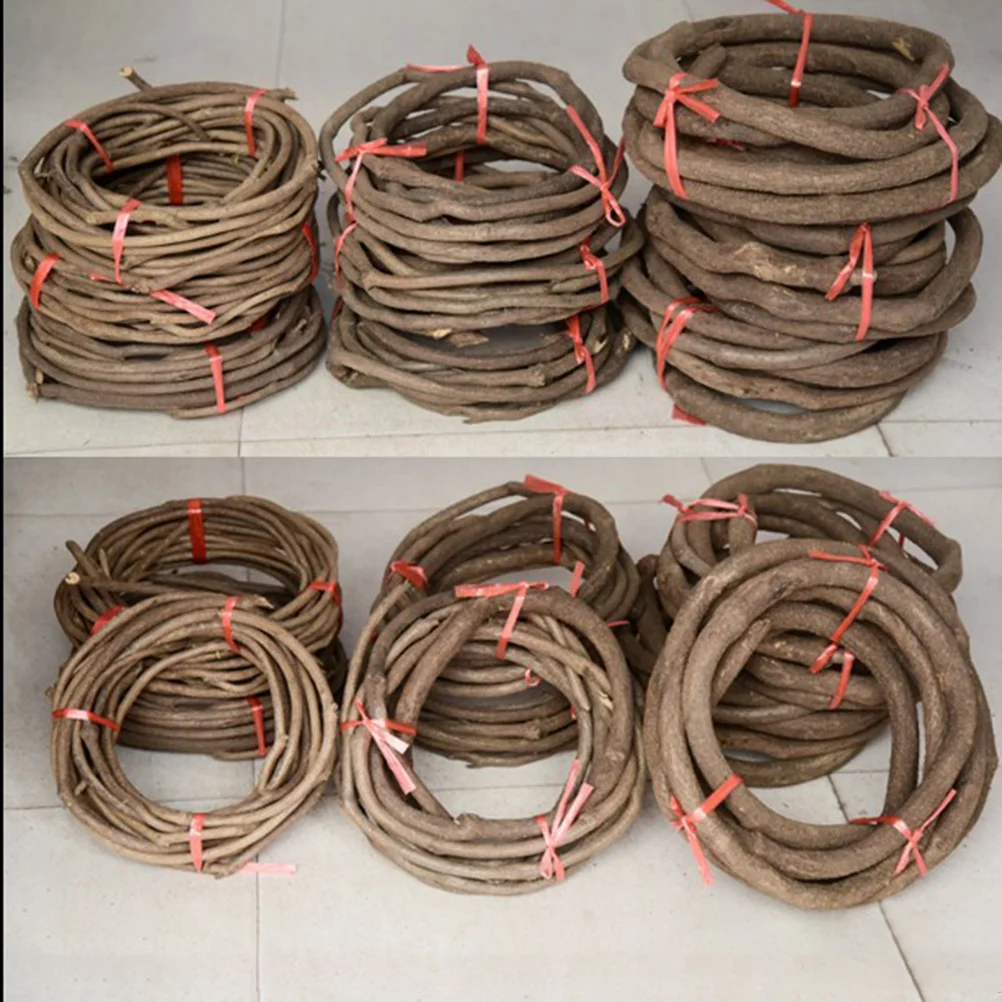 

1pc Versatile Eco-friendly Natural-looking Tree Vine Ornaments DIY Rattan Wisteria for Room Bedroom