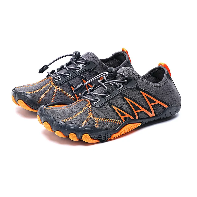 

Дышащие Нескользящие кроссовки унисекс, уличная удобная обувь для плавания, серые, 2023