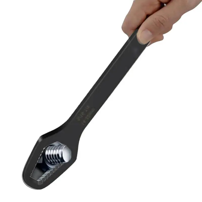 

Universal Double Sided Wrench Double-Ended Multifunctional Torx Wrench 8mm-22mm Self-Tightening Adjustable Ratchet Wrench For