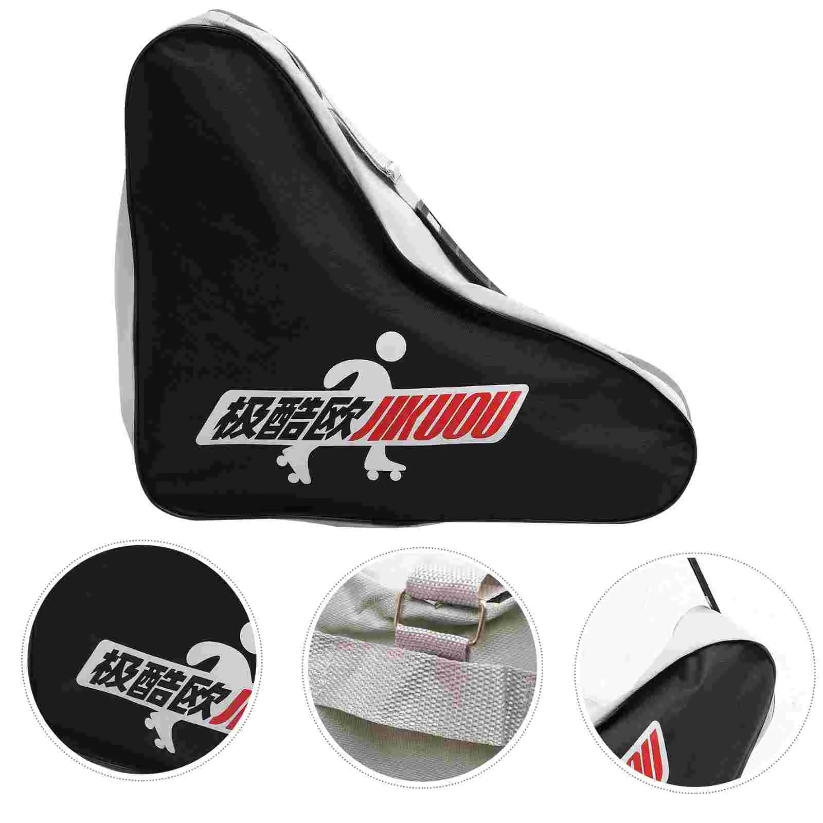 

Skate Bag Roller Skates Handbag Container Backpack Ice Storage Pouch One Shoulder