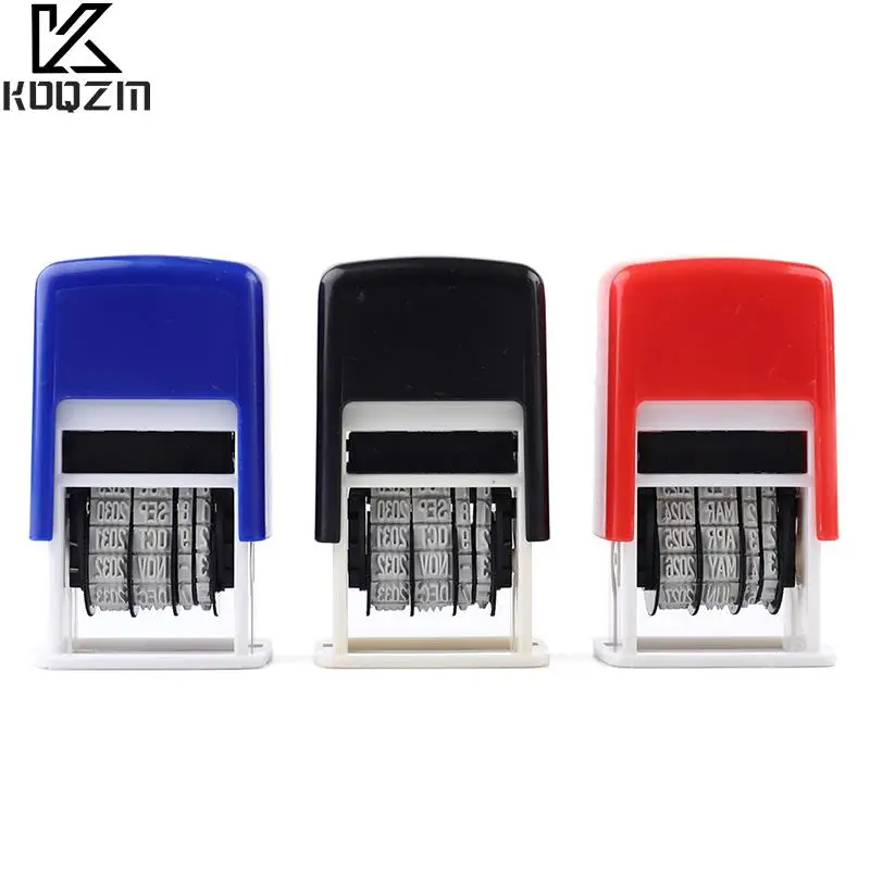 

Planner Date Stamp DIY Handle Account Date Stamps Stamping Mud Set Mini Self-Inking Stamps For Office Supplies Emboss