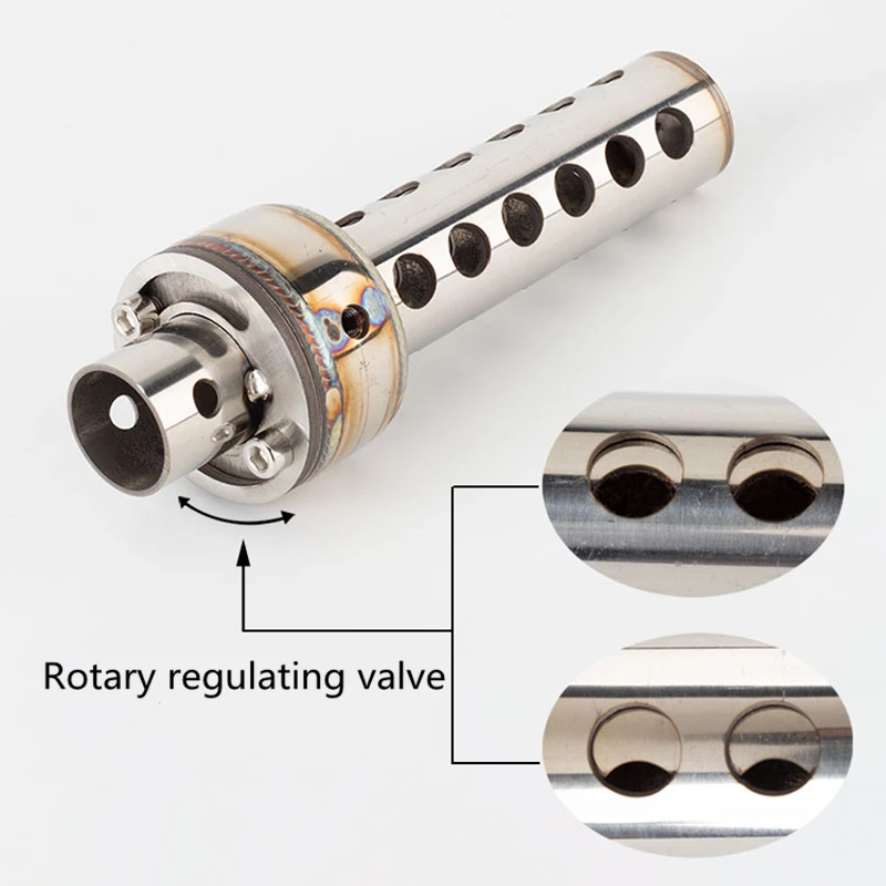 

48mm Motorcycle Universal Exhaust Pipe Modification Adjustable Plug Muffler DB Killer R25 CBR250RR MT15
