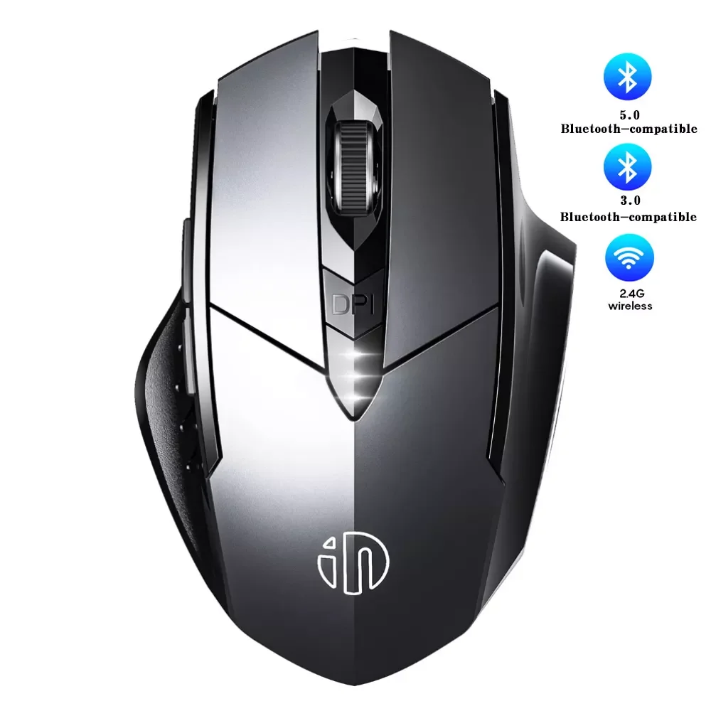 

2023 2022 Wireless 2.4 GHz Ergonomic Mice Mouse 1600 DPI USB Receiver Optical Bluetooth-Compatible 3.0 5.0 Computer Gaming Mute