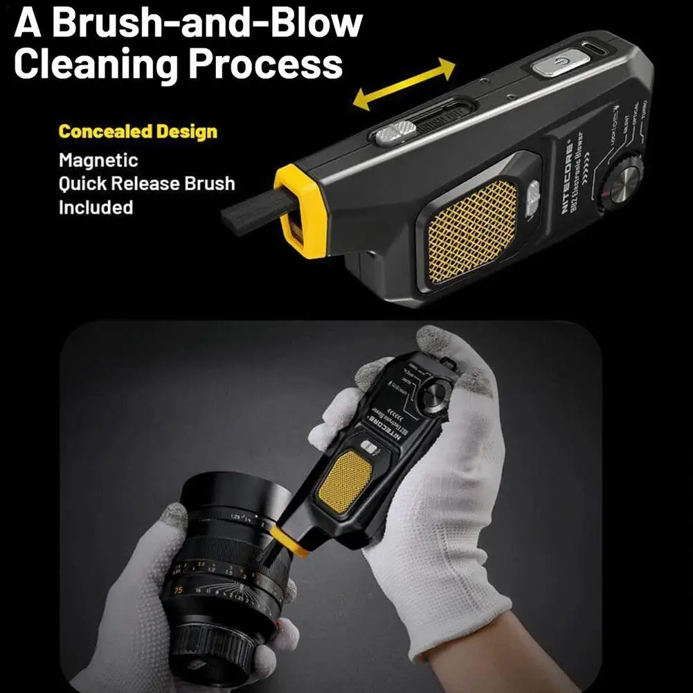 

Nitecore BB21 Electronic BlowerBaby Photography Blower Multi Function Purpose Lightweight Portable Air Blower Max 33.6W 80Km/H