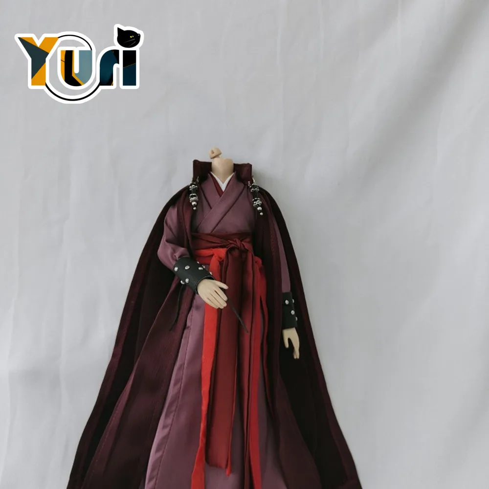 

Doll Use WORD OF HONOR Shan He Ling Zhou Zishu BJD Ancient Costume For 1/3 1/4 1/6 BJD Doll Blue Clothes Clothing C Make 15 days