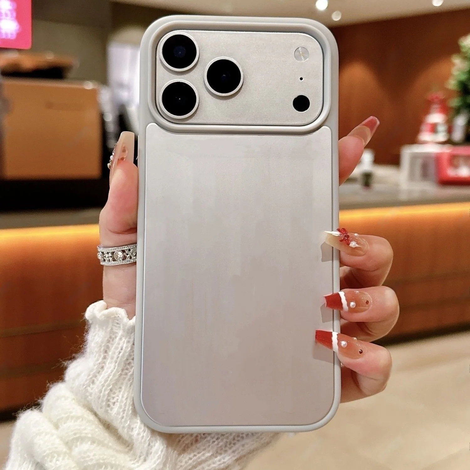 Фото Высококачественный роскошный деловой чехол для iPhone 17 Pro Max 16 15 14 13, минималистичный, из поликарбоната и алюминиевого сплава, совместимый №3