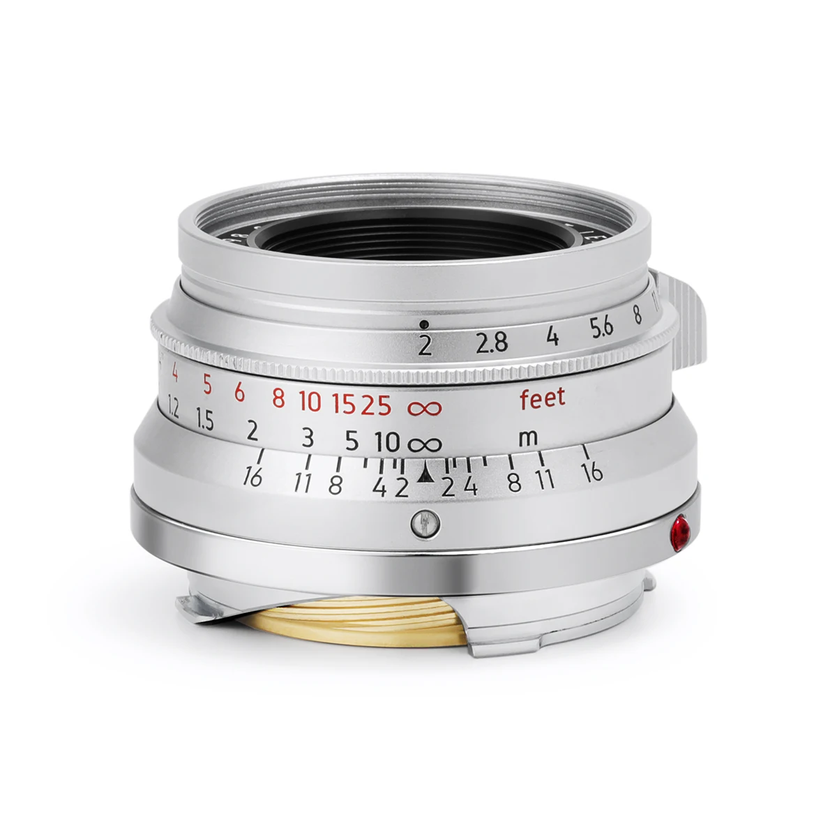 Light lens lab Lens 35mm F2 Silver Chrome for Leica Summicron M Eight Element M10 M240 Light lens lab Lens 35mm F2 Silver Chrome for Leica Summicron M Eight Element M10 M240