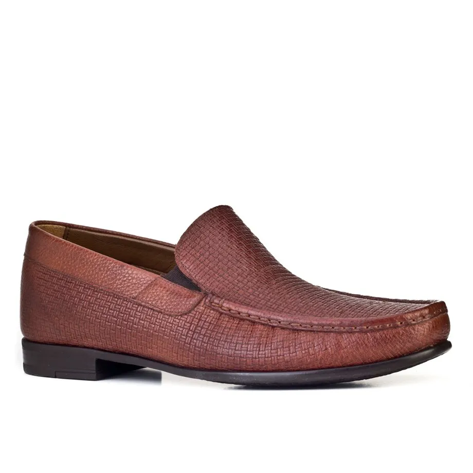 

Genuine Leather Tan Men Loafer