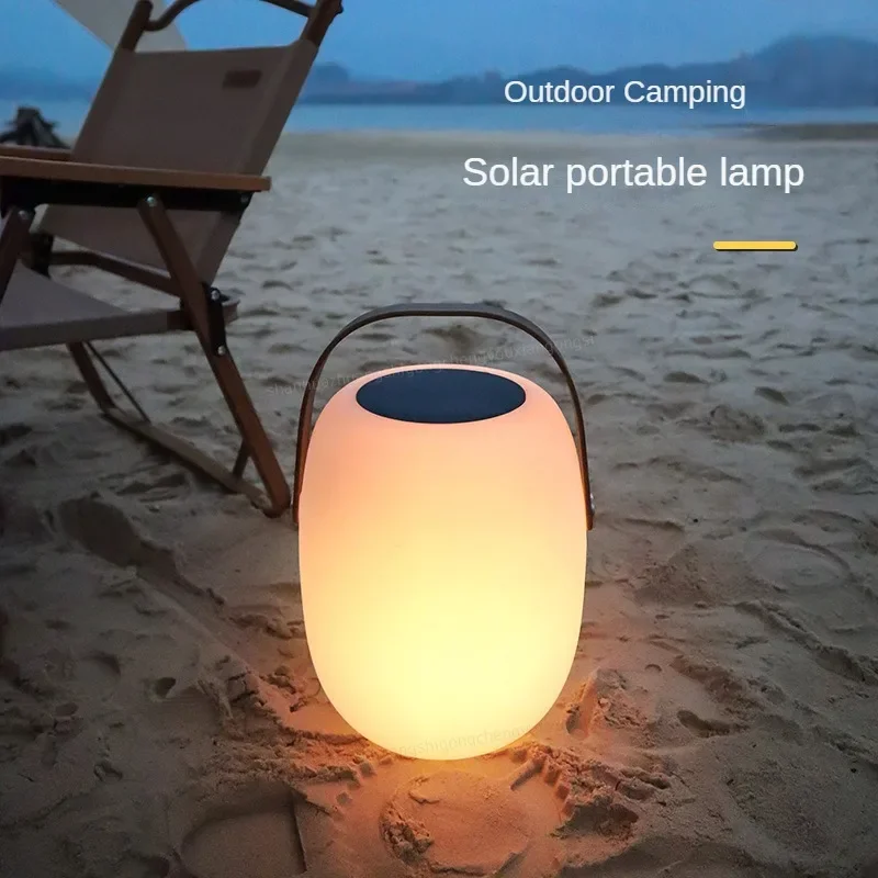 Уличные кемпинговые портативные лампы с солнечной зарядкой для планшетов