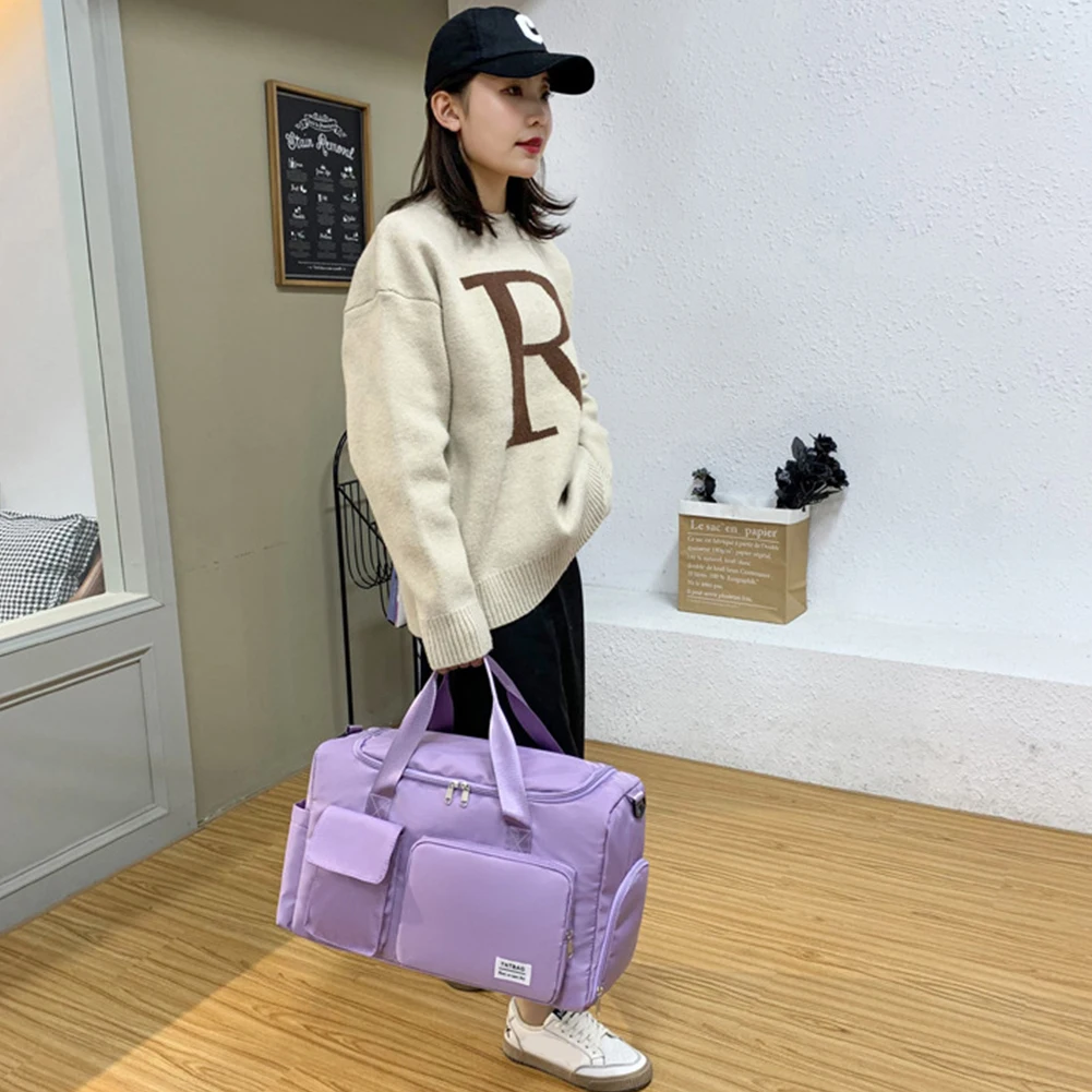 Gym Bag Travel Sport Duffel Bag Large Capacity Portable Waterproof Luggage Handbag Fitness Organization Handbag