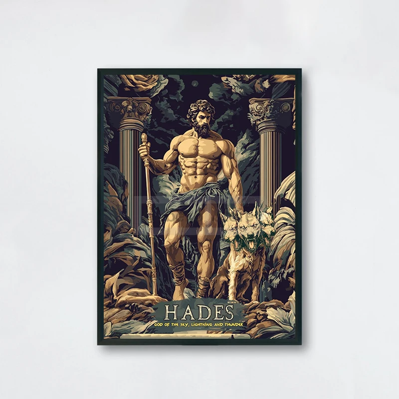 

Плакат с греческой мифологией на холсте