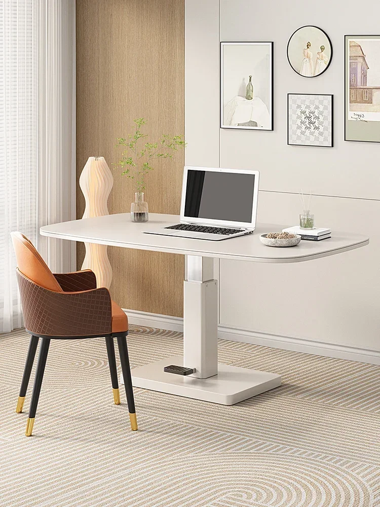 Футболка Creme Wind Rock Platte Heben Dual Purpose Pam Einheit Wohnzimmer Esstisch