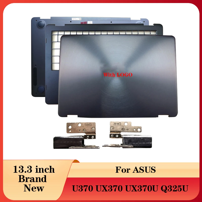 

NEW Laptop For ASUS U370 UX370 UX370U Q325U Laptop LCD Back Cover/Hinges/Palmrest/Bottom Case Blue