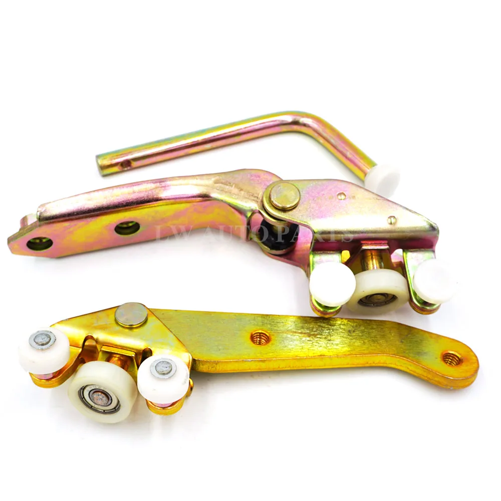 Набор правых раздвижных нижних и средних роликов для VW T4 Transporter 1990-2003 701843436 701843406B