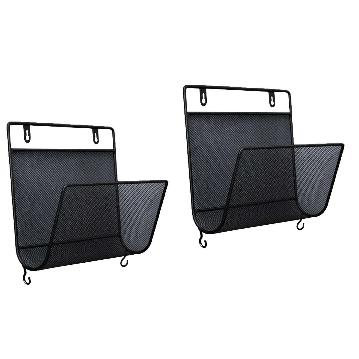 

Wall Storage Magazine Shelf Book Racks Iron Shelves Mounted Rack Holder