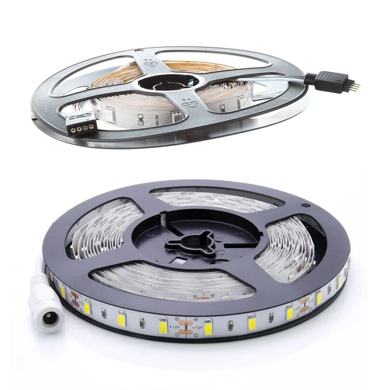 

2PCS 5M 5050 SMD 150 LED String Light Strip With Super Bright Flexible 5M 14.4W/Meter SMD 5630 300 Leds Daylight