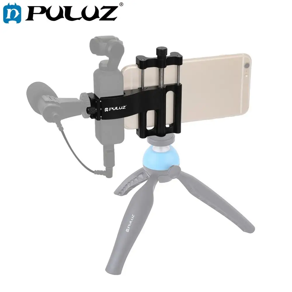 

PULUZ Aluminum Alloy Smartphone Fixing Clamp Expansion Holder Mount Bracket for DJI OSMO Pocket/Pocket 2 Camera Accessories
