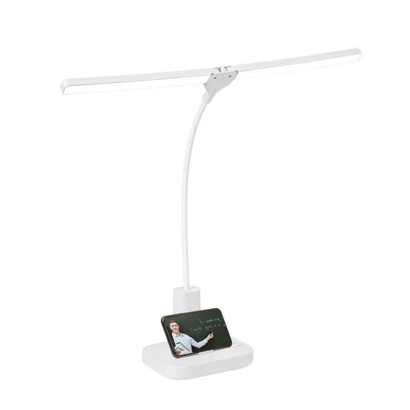 

Reading Book Light Bed Side Lamps Night Light LED Lights For Study Room/Bedroom/Dormitory Stepless Dimming & 3 Color Temperature