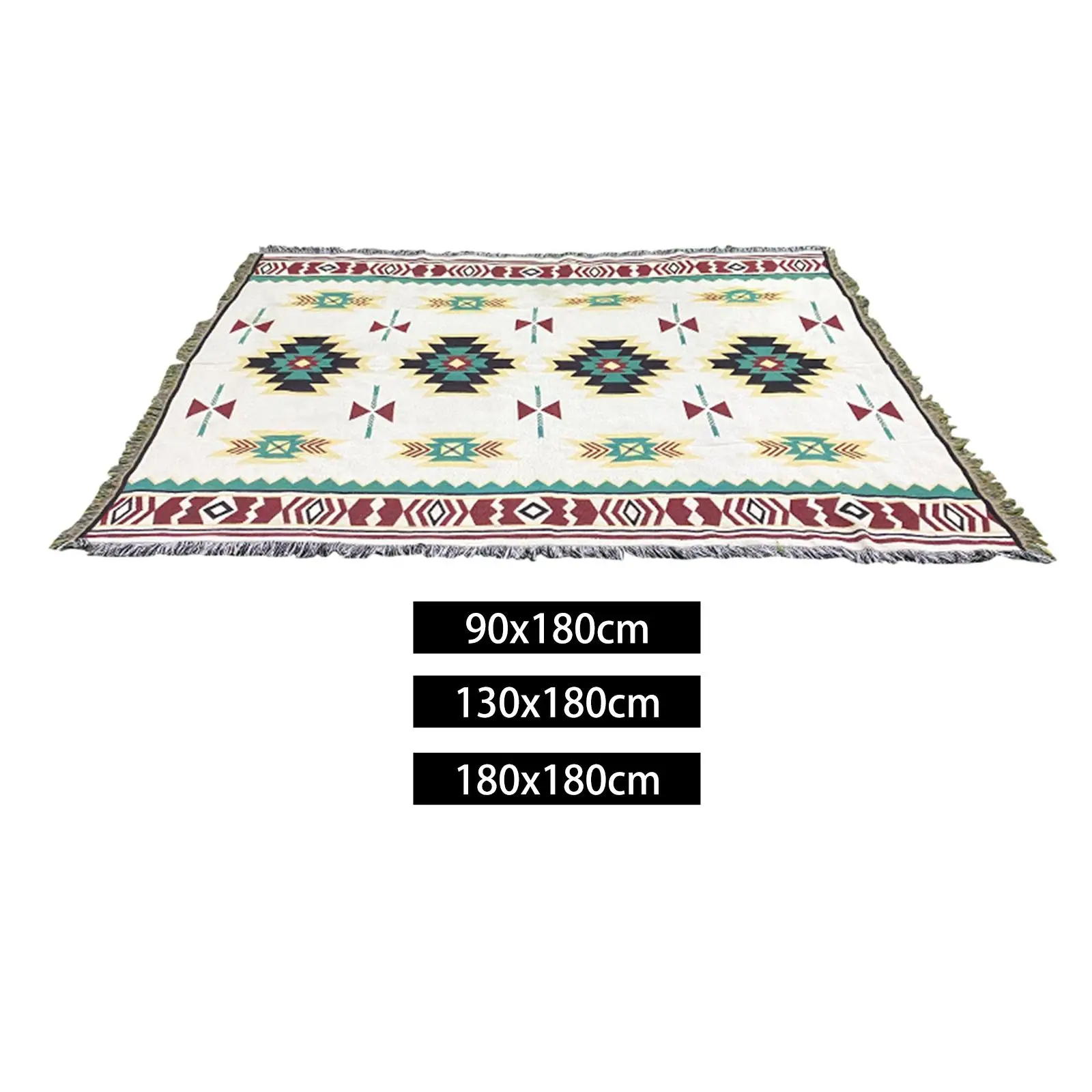 

Multipurpose Camping Carpet Bed Skirt Washable for Home, Bedroom, Picnic,