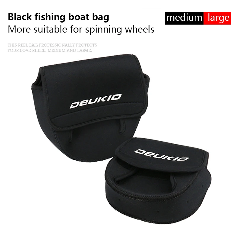 

Portable Fishing Wheel Bag Waterproof Protective Case Cover For Spinning reel Baitcasting Reel Storage Bag