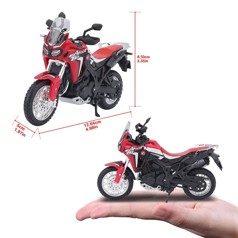 Maisto Модель Мотоцикла Масштаб 1:18 Honda Africa Twin DCT Реплика с подлинными деталями