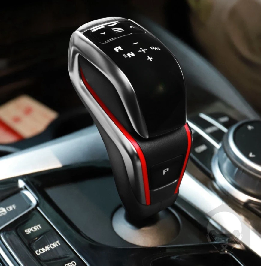 Подходит для BMW новых серий 5, 6, 7, X3, X4, 6GT, X2, модифицированных моделей M5, X3M, X4M. Ручка переключения передач Thunder Shift, тип M. (art.: 3920db33df599) - 3920db33df599
