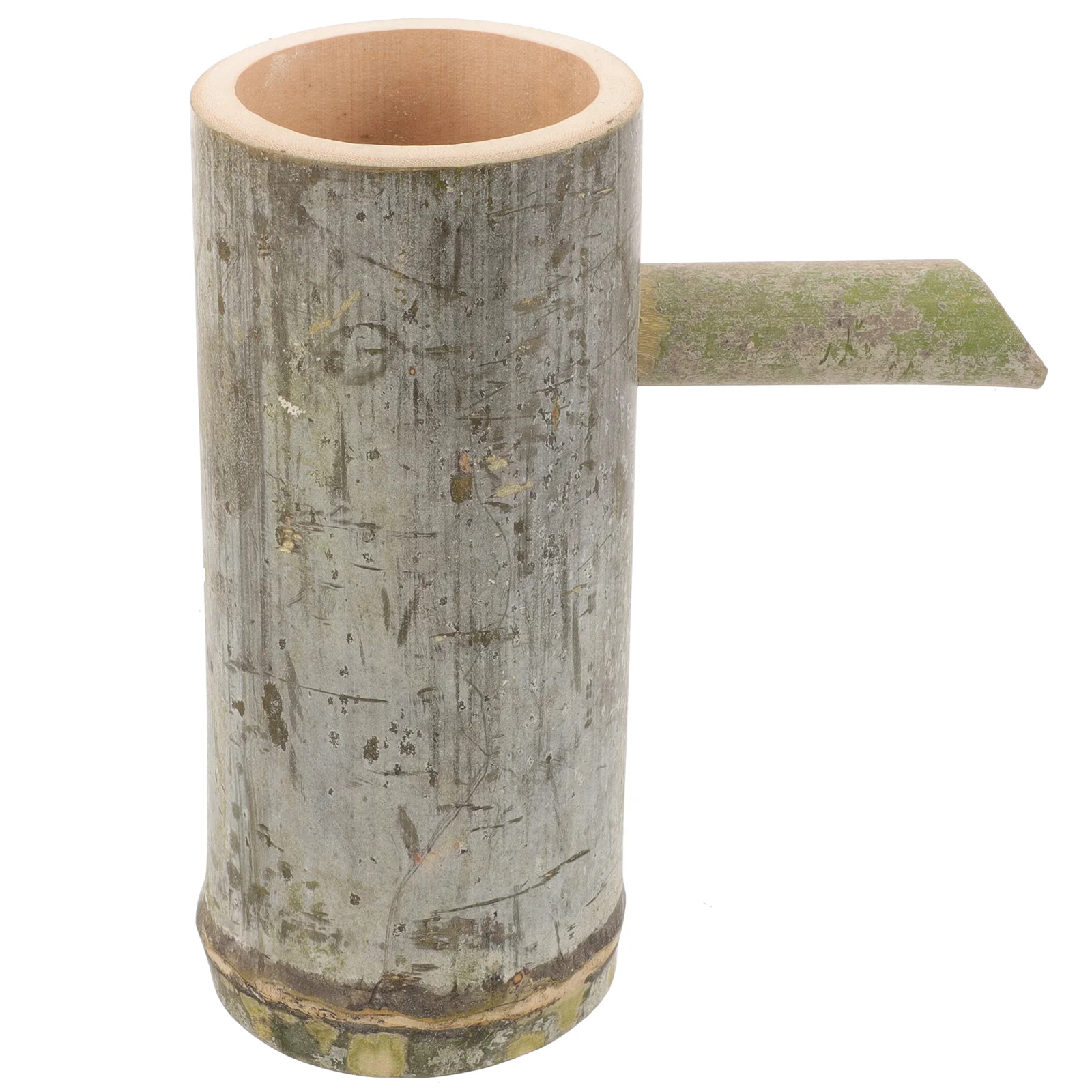 

Crafts Bamboo Fountain Spout Astetic Room Decor Manual Water Small Outdoor No Pump Fish Tank Filter Pond