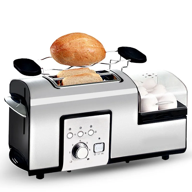 

Electric Cake Bread Toaster Breakfast Waffle Sandwich Grill Baking Machine Eggs Poacher Boiler Food Steamer Omelette Frying Pan