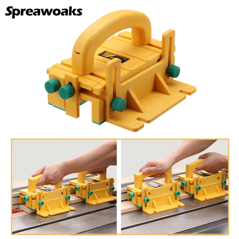 

1/2 PCS 3D Table Saw Pushblock Woodworking Router Jointers Adjustable Safety Tools