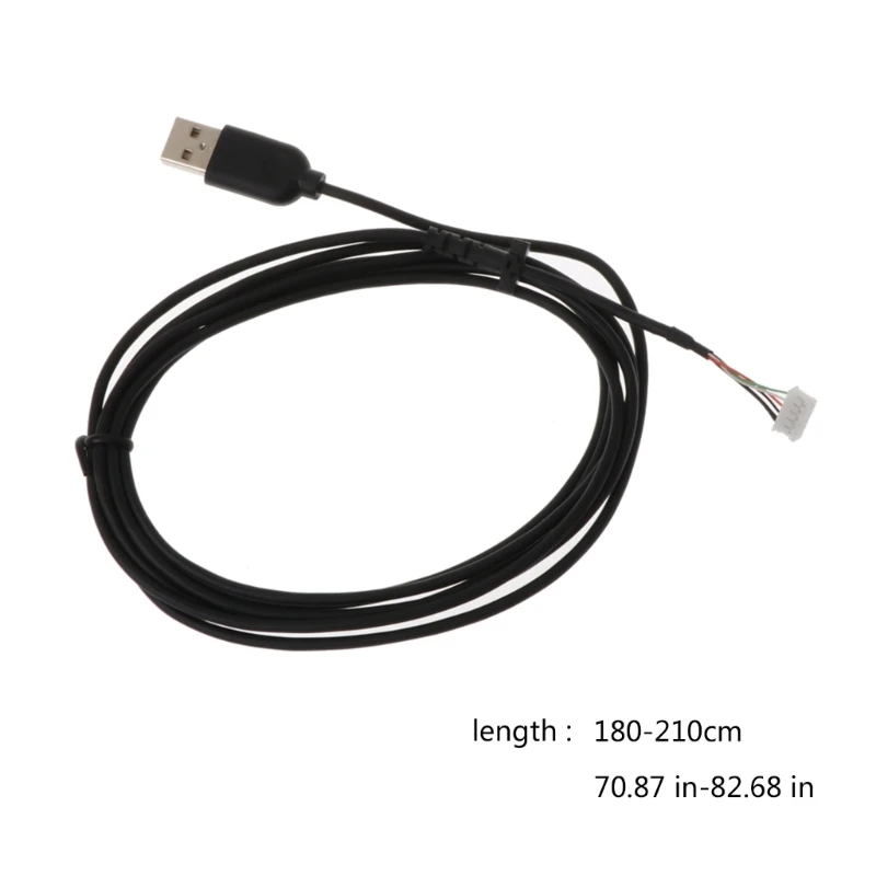 Мягкий USB-кабель для мыши игровой G102 сменный провод из ПВХ Прямая поставка