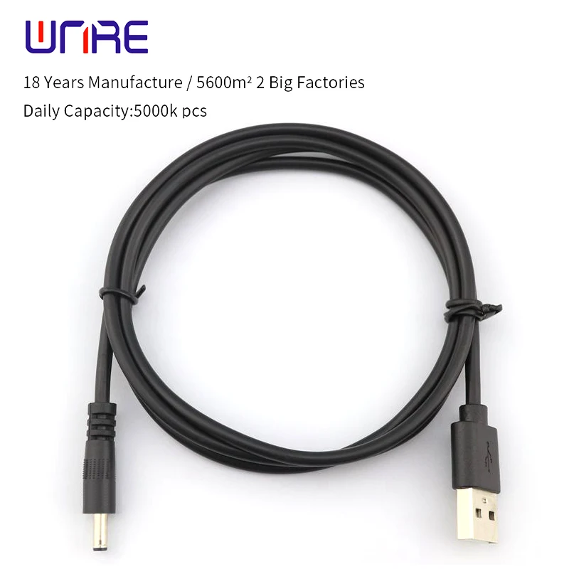 5 5*2 1 мм штекер постоянного тока 5521 с usb-кабелем для зарядного устройства кабель