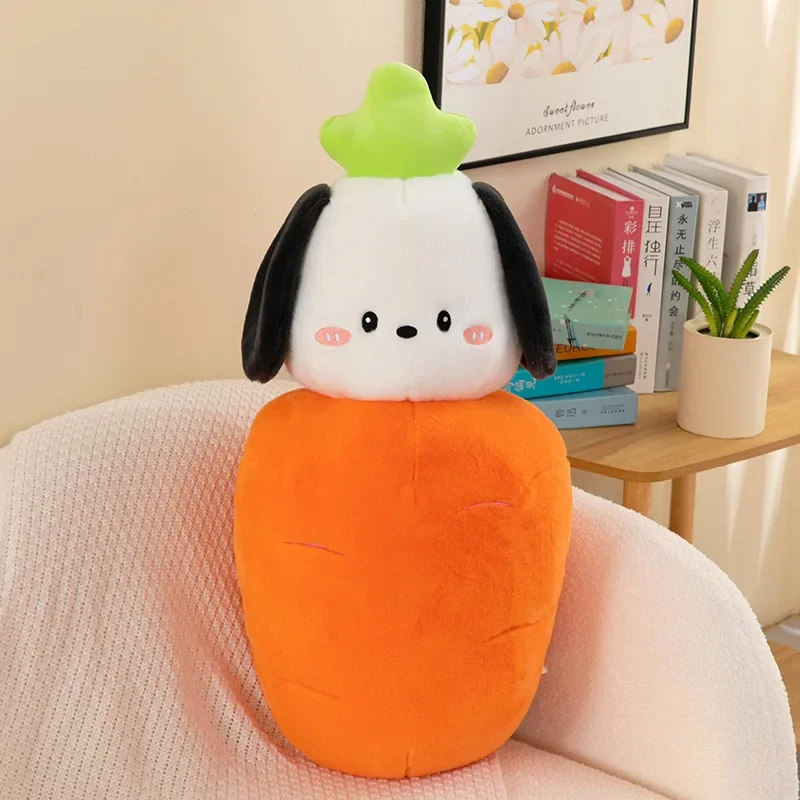50/70/80 см Sanrio Kawaii понравико собака морковка Мягкие плюшевые игрушки подушка