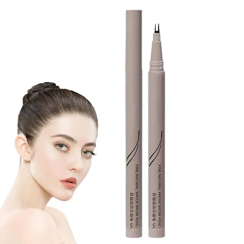 

Double Tip Lower Eyelash Pencil Ultra Fine Eyeliner Liquid Eyebrow Pencil Smudge Proof Liquid Eyeliner Longwearing Eye Pencil