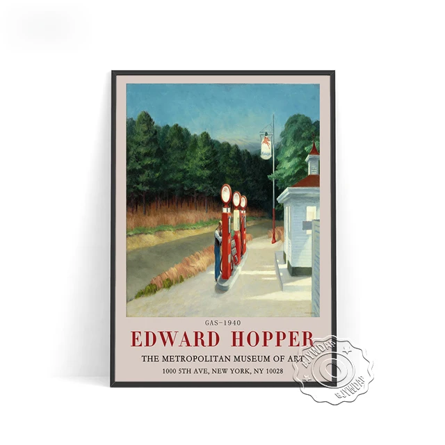 

Плакат BJYWDAP "Экспозиция Эдварда Хоппера"