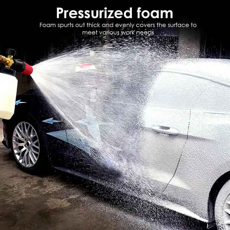 

Foam Cannon Sprayer For Car High-pressure Car Snow Foam Sprayer Professional Car Cleaning Tool Car Beauty Accessories Kit