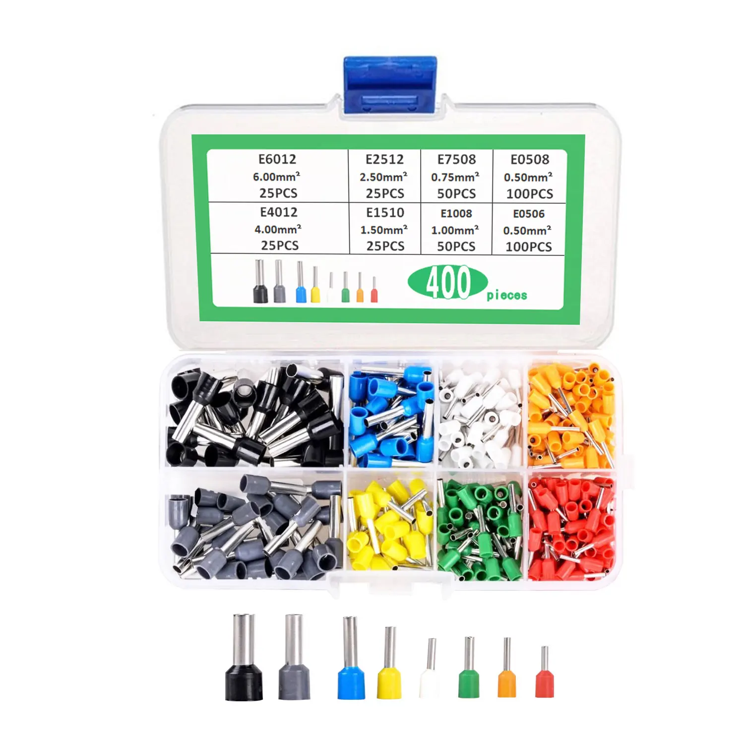 400 шт., 8 видов, электронная проводка Европейского типа