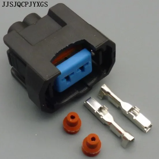 

JJSJQCPJYXGS 2 Pin/Way Female OBD2 Fuel Injector Electrical Connector Plug Socket With Wire Cable Pigtail For Honda 6189-0533