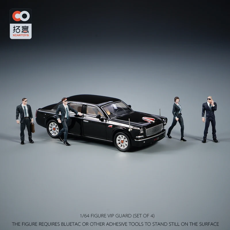 

XCARTOYS 1/64 VIP secret service plainclothes doll Childrens Toys