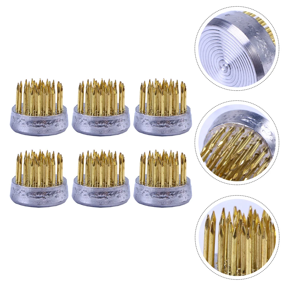 

6pcs Flower Round Pin Flower Arrangement Tool