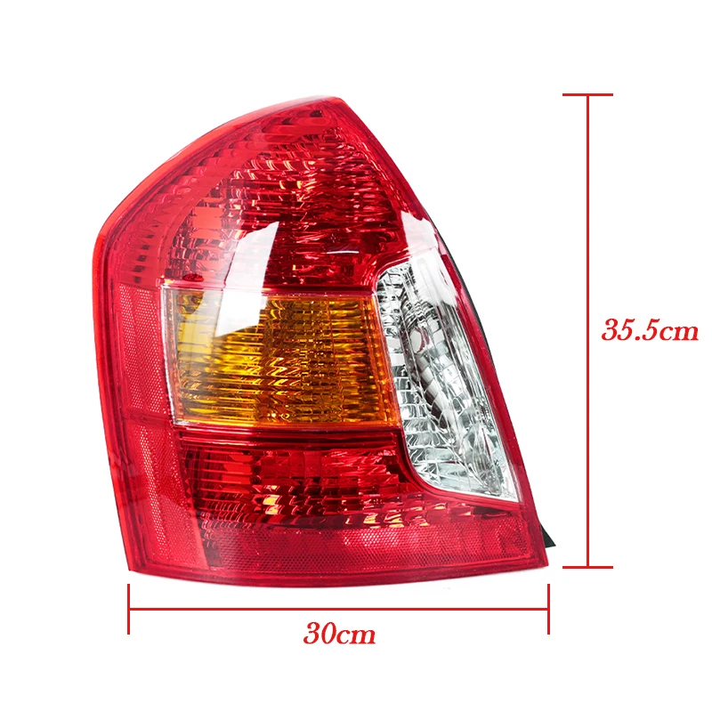 Фото Задний фонарь для Hyundai Accent 2006-2008, 2009, 2010, 2011 годов выпуска, стоп-сигнал, фонарь заднего хода, сигнальная лампа без лампочки №4