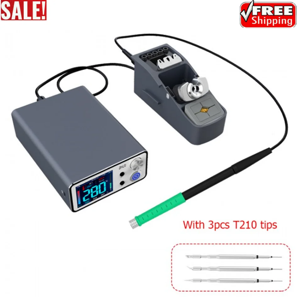 

T3B Smart Soldering Station Ideal Rework Station With T210 Handle 3PCS C210 Tips