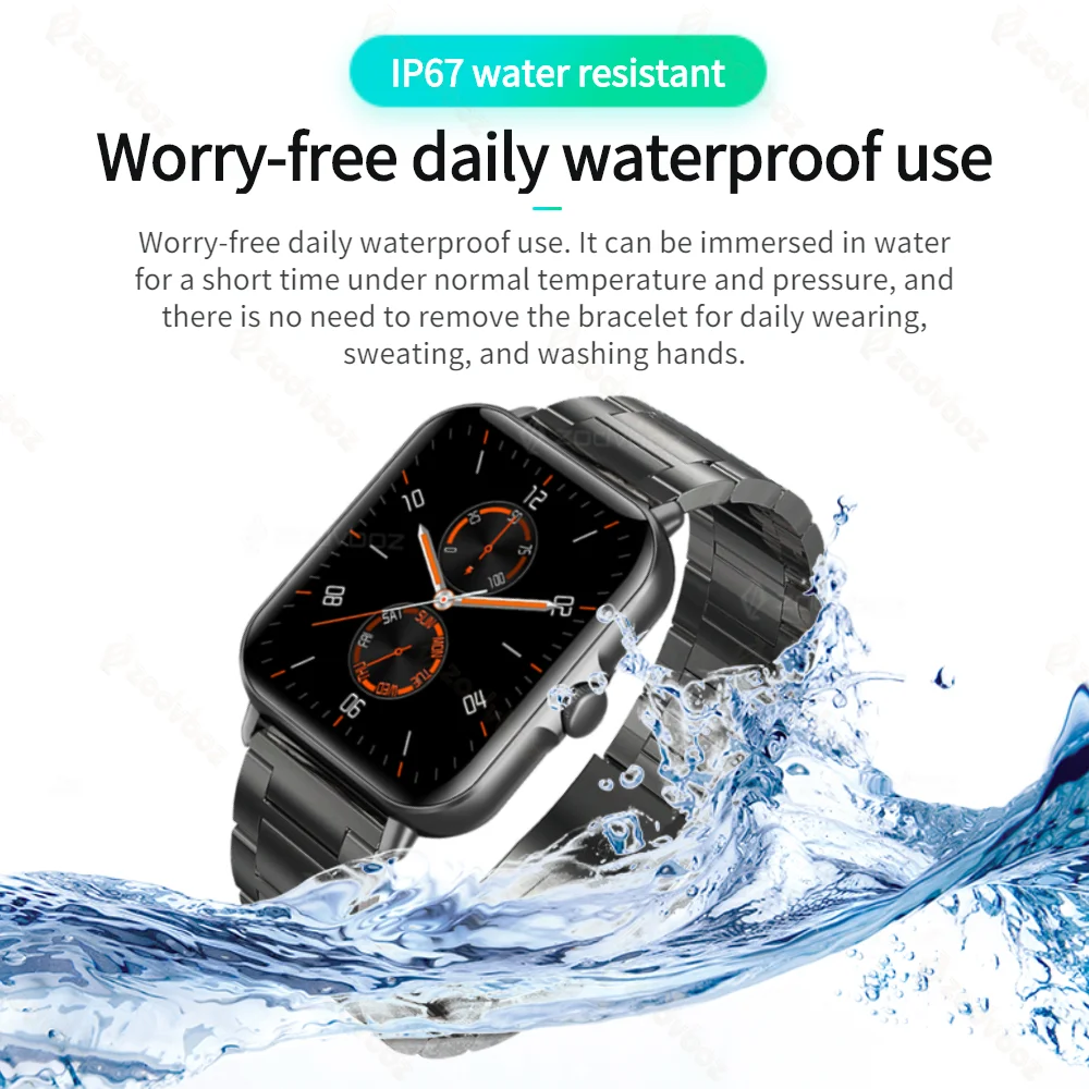 Мужские Водонепроницаемые умные часы с Bluetooth сенсорным экраном 2022 дюйма |