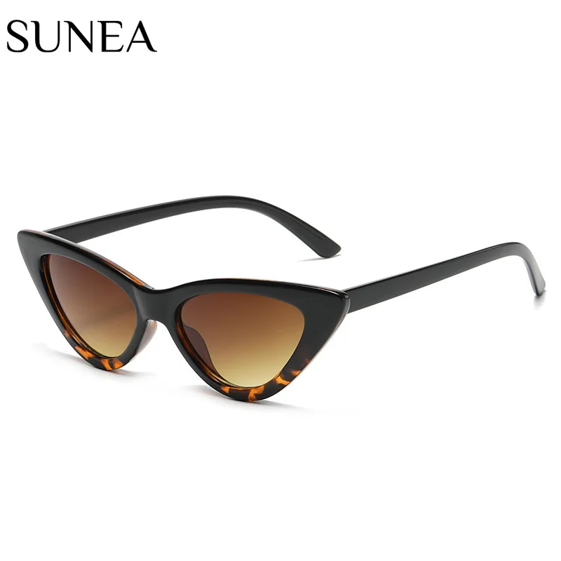 

Fashion Cat Eye Sunglasses Women Sunglass Vintage Leopard Sun Glass Female INS Style Eyewear UV400 Gradient Ocean Shades