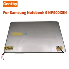 Original 15.6-inch For Samsung Notebook 9 NP900X5N NT900X5N NP900X5L FHD 1920X1080 Laptop LCD Screen Full Assembly Replacement