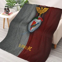 benfica throw blanket flannel soft bed blankets bed and sofa sheetssofa covers all season bedroomoutdoor camping picnic