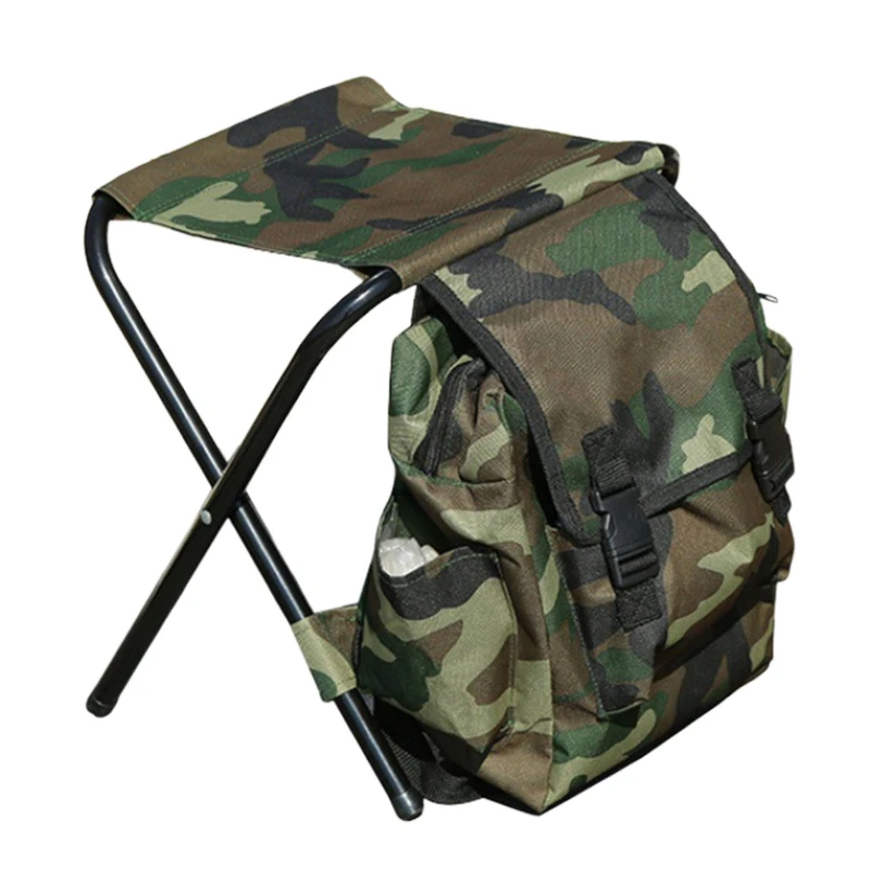 

Backpack Cooling Chair Portable Foldable Seat Stool Light Fishing Stool Outdoor Equipment Camping Trip Hiking Beach Picnic